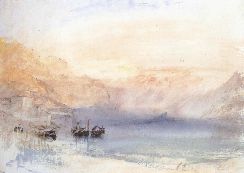 Joseph Mallord William Turner Lake Germany oil painting art
